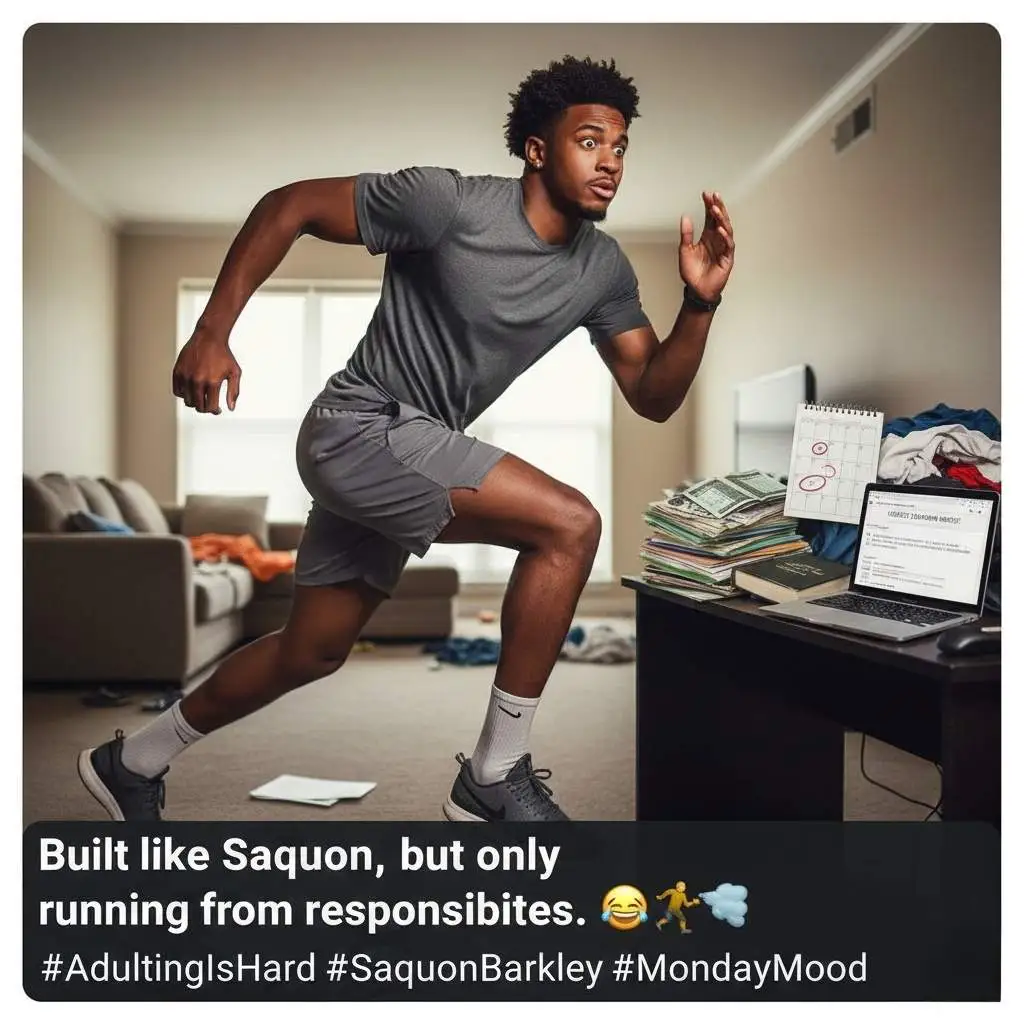 Saquon Barkley Jokes for Instagram Captions