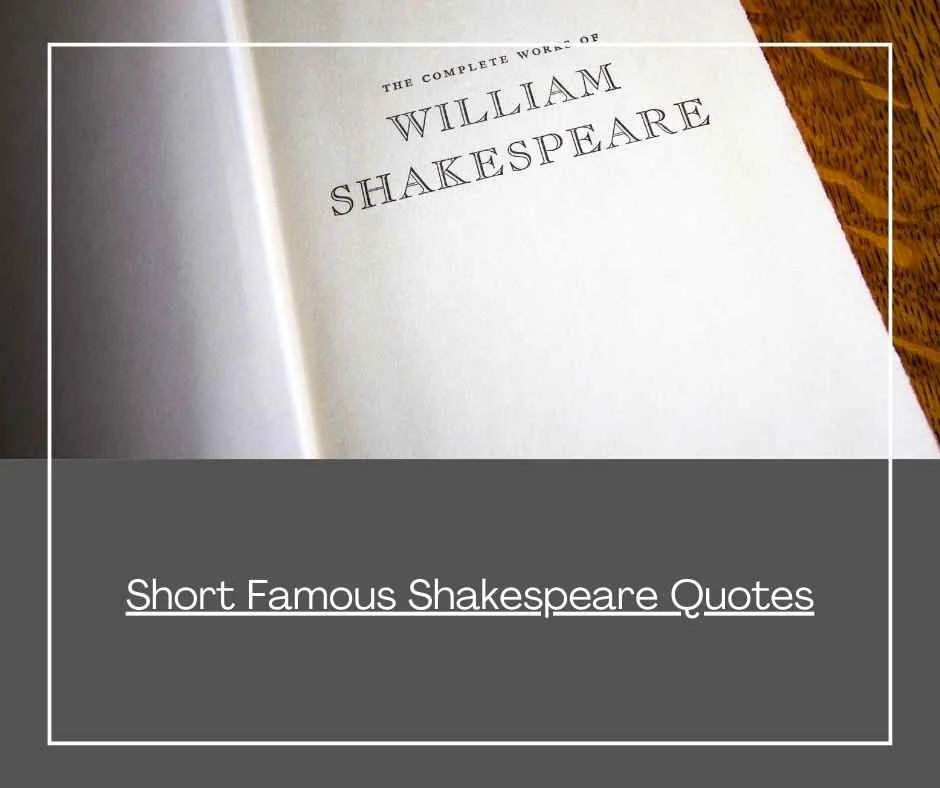 Shakespeare Quotes