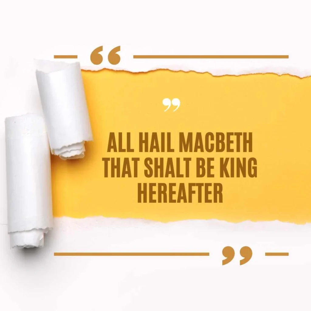 Macbeth Ambition Quotes Act 1