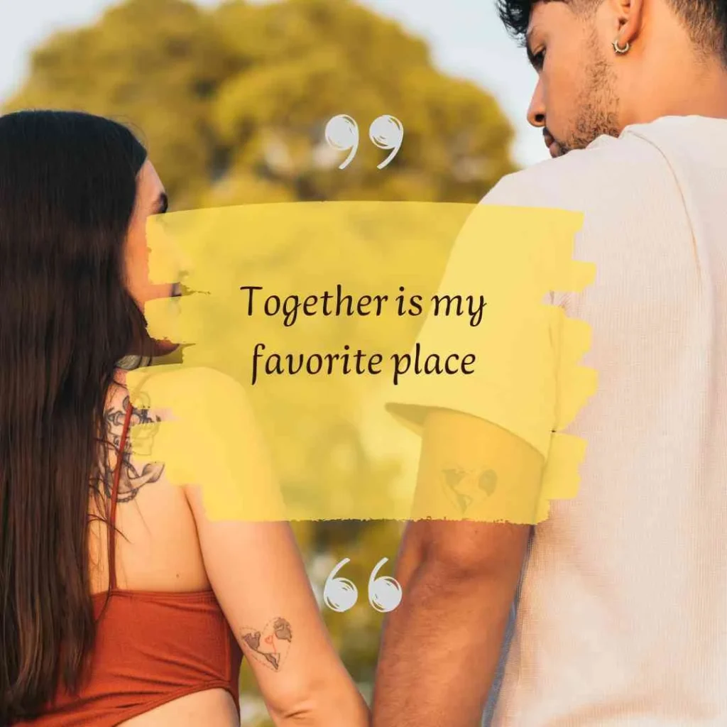 Short Meaningful Couple Tattoo Quotes